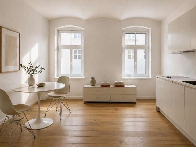 2 Zi. EG Wohnung im Jugendstil – moderner Komfort mit Fußbodenheizung, Wärmepumpe und Denkmal AfA