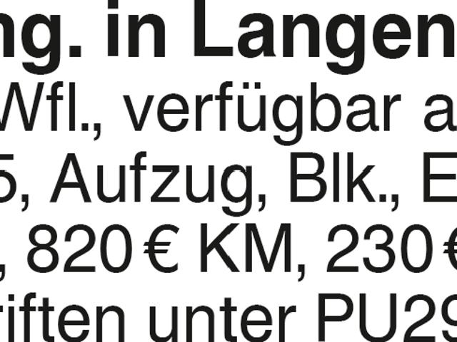 2 Zi.Whg in Langenau