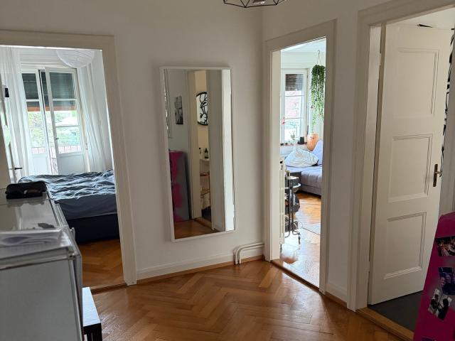 2 ZI WOHNUNG IN BASEL ST. JOHANN, MÖBLIERT, TEMPORÄR