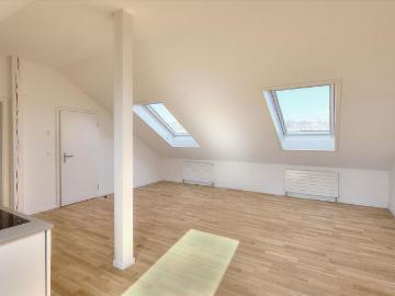 2 Zimmer, 43 m², 3. Stock