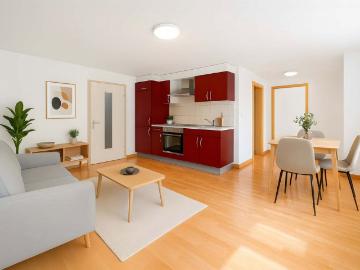 2 Zimmer, 40 m², EG