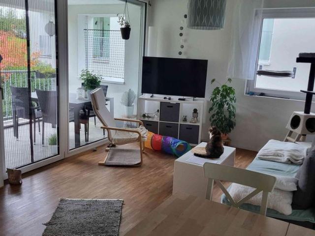 2 Zimmer, 42 m², 1. Stock