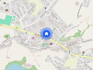 Rue Du Centre, Charmey, Charmey, Greyerzbezirk, Kanton Freiburg