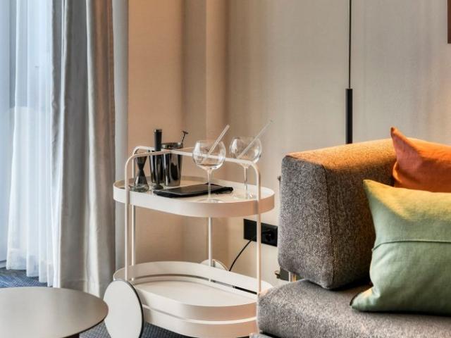 2 Zimmer, 47 m², 1. Stock