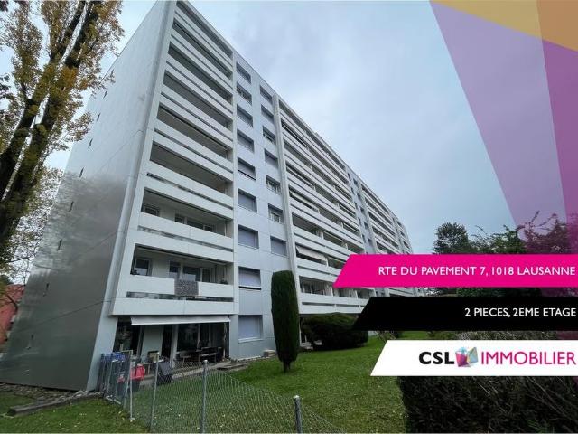 2 Zimmer, 47 m², 2. Stock
