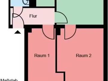 2 Zimmer 47 m² 419 € Kaltmiete Wohnungen in Datteln