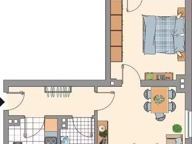 2 Zimmer 46 m² 409 € Kaltmiete Wohnungen in Eschweiler