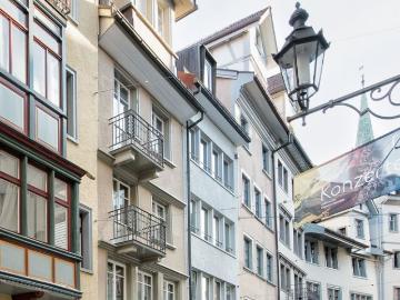 2 Zimmer, 50 m², 1. Stock
