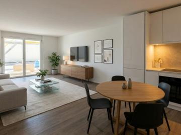 2 Zimmer, 52 m², EG
