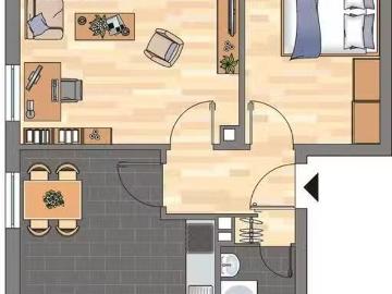 2 Zimmer 52 m² 599 € Kaltmiete Wohnungen in Weisenheim am.