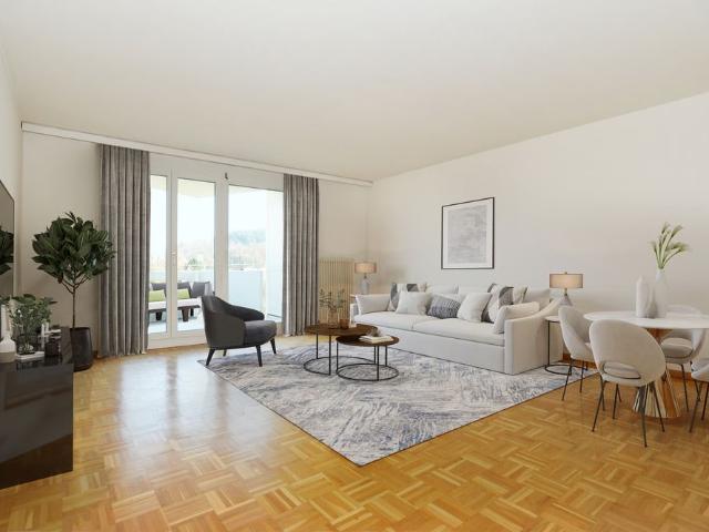 2 Zimmer, 57 m², 1. Stock