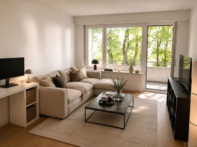2 Zimmer, 54 m², EG