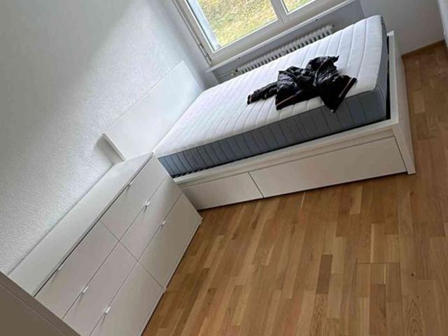 2 Zimmer, 58 m², 1. Stock