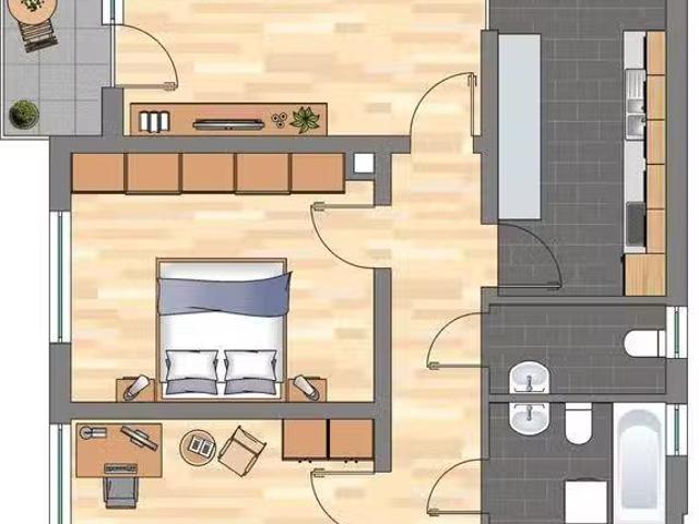 2 Zimmer 58 m² 328 € Kaltmiete Wohnungen in Bellheim