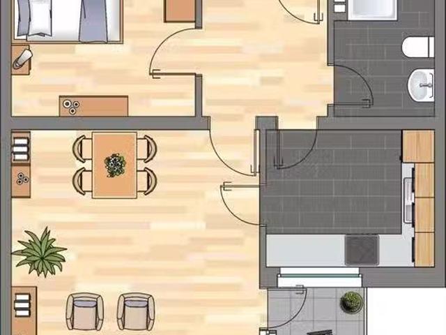 2 Zimmer 60 m² 469 € Kaltmiete Wohnungen in Bremerhaven