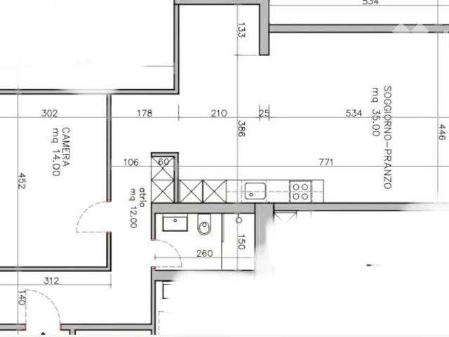 2 Zimmer, 60 m²