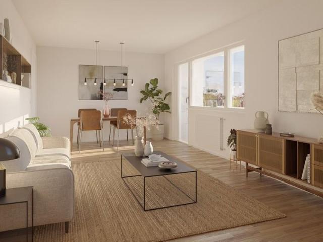 2 Zimmer, 61 m², 3. Stock