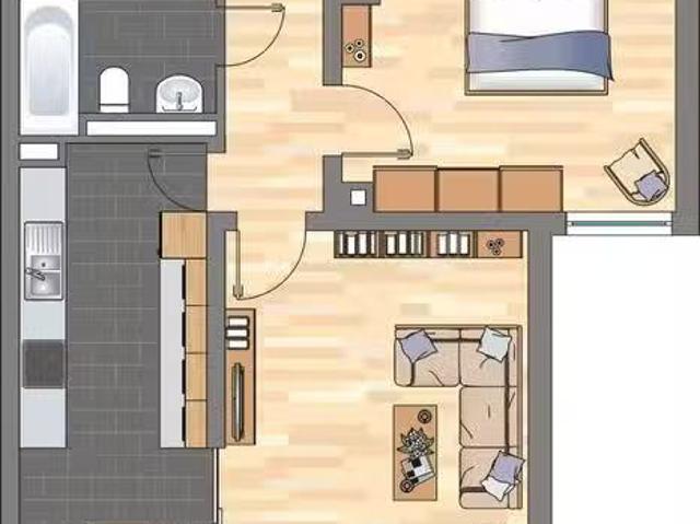2 Zimmer 61 m² 589 € Kaltmiete Wohnungen in Bellheim