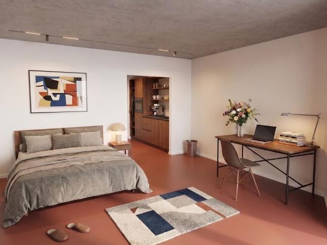 2 Zimmer, 64 m², 3. Stock