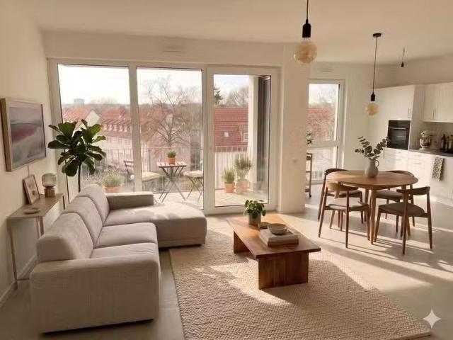 2 Zimmer 74 m² 1.270 € Kaltmiete Wohnungen in Ginsheim Gu.