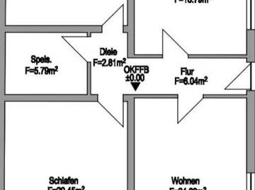 2 Zimmer 89 m² 600 € Kaltmiete Wohnungen in Arnstein