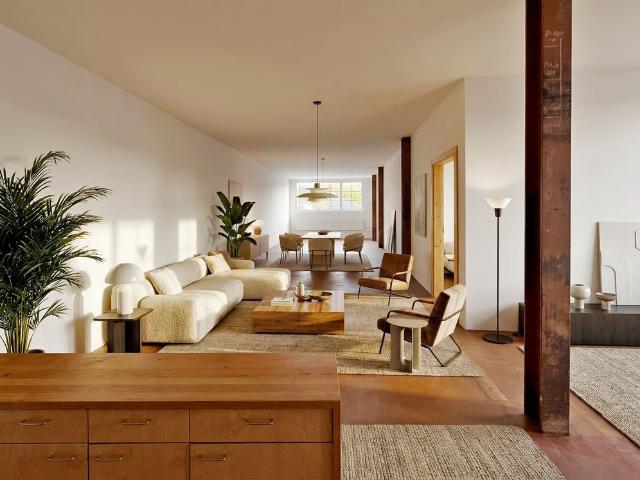 2 Zimmer, 122 m², 2. Stock