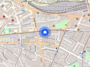 Mühlemattstrasse, Monbijou - Balkon