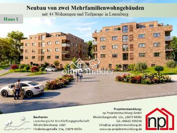 2 Zimmer 1. OG Neubau Eigentumswohnung 1.11