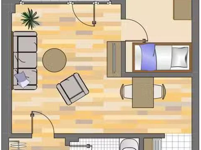 2 Zimmer 39 m² 501 € Kaltmiete Wohnungen in Düsseldorf