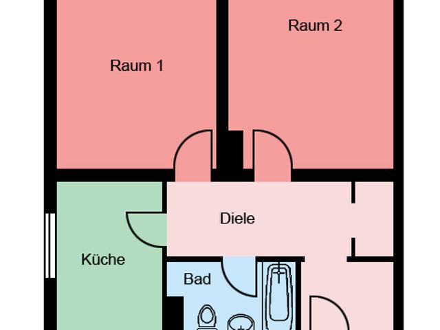 2 Zimmer Wohnglück in Iserlohn: Top für Singles und Paare