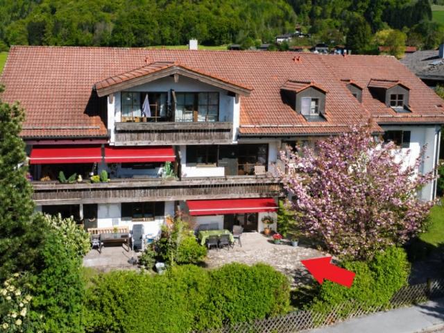 2 Zimmer Wohnung mit Westterrasse in Aschau