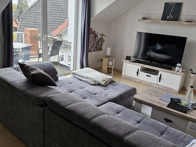 2 Zimmer Wohnung mit ausgebautem Spitzboden in der Alpheide