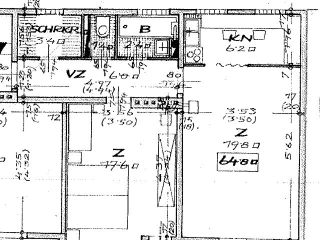 2 Zimmer Wohnung mit Balkon