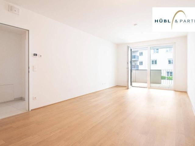 2 Zimmer Wohnung mit Balkon & EWE Küche | Fußbodenheizung | elektr. Außenbeschattung | Erdwärme