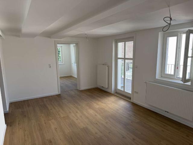 2 Zimmer Wohnung mit Balkon im kernsanierten Fachwerkhaus Filderstadt Plattenhardt