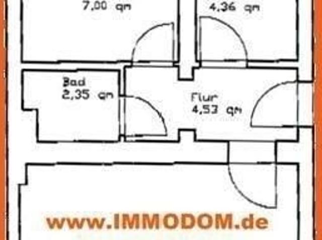 2 Zimmer Wohnung mit BALKON in ruhiger & zentraler CITYLAGE von Zwickau zu vermieten!