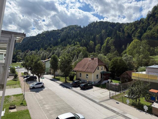 2 Zimmer Wohnung mit Balkon und schöner Aussicht in Bad Eisenkappel