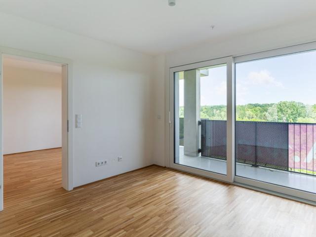 2 Zimmer Wohnung mit Blick in den Kurpark! Fußbodenkühlung, Hochwertige Ausstattung, Direkt bei u1 Oberlaa