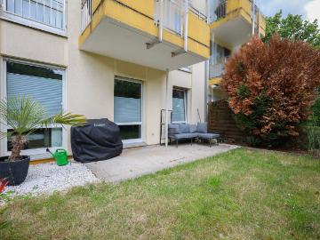 2 Zimmer Wohnung mit Garten