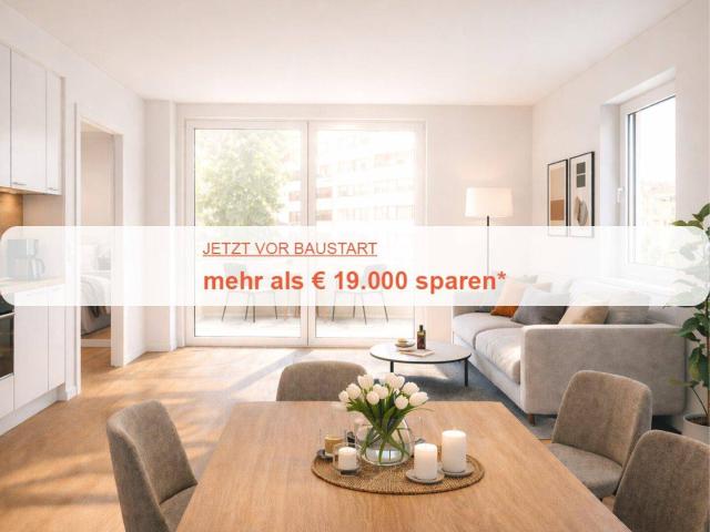 2 Zimmer Wohnung mit großer Wohnküche und Loggia/Balkon