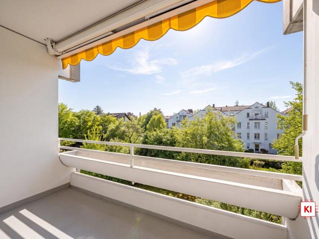 2 Zimmer Wohnung mit Loggia in Südwestausrichtung in ruhiger Lage