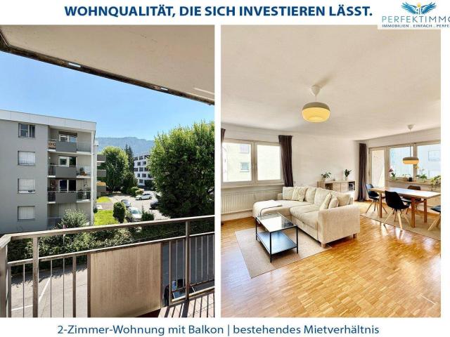 2 Zimmer Wohnung mit Perspektive – investieren in Bregenz