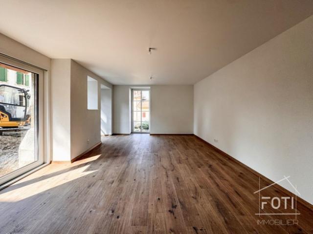 2 Zimmer Wohnung mit privatem Garten – Kombinieren Sie Komfort, Modernität und Ökologie