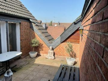 2 Zimmer Wohnung, Dachterrasse, Rheinblick, Leverkusen Hitdorf