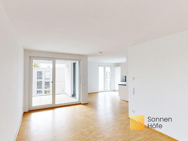 2 Zimmer Wohnung im Erdgeschoss mit Terrasse und Gartenanteil