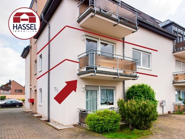2 Zimmer Wohnung im ersten Obergeschoss im Zentrum Euskirchens