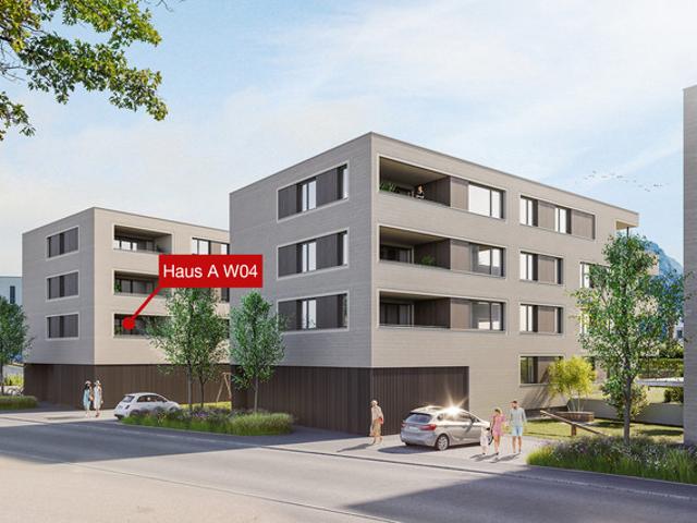 2 Zimmer Wohnung im Haus A A04 Dornbirn Helvetia