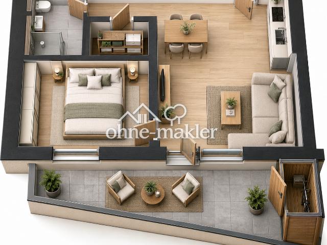 2 Zimmer Wohnung im schönen Nordrach