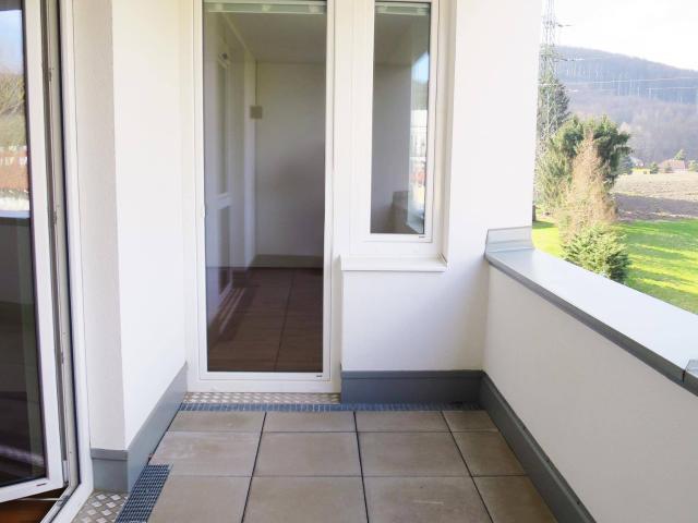 2 Zimmer Wohnung im Terrassengeschoss mit westlicher Loggia!