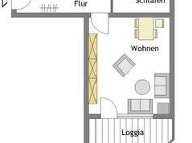 2 Zimmer Wohnung in Mülheim Dümpten